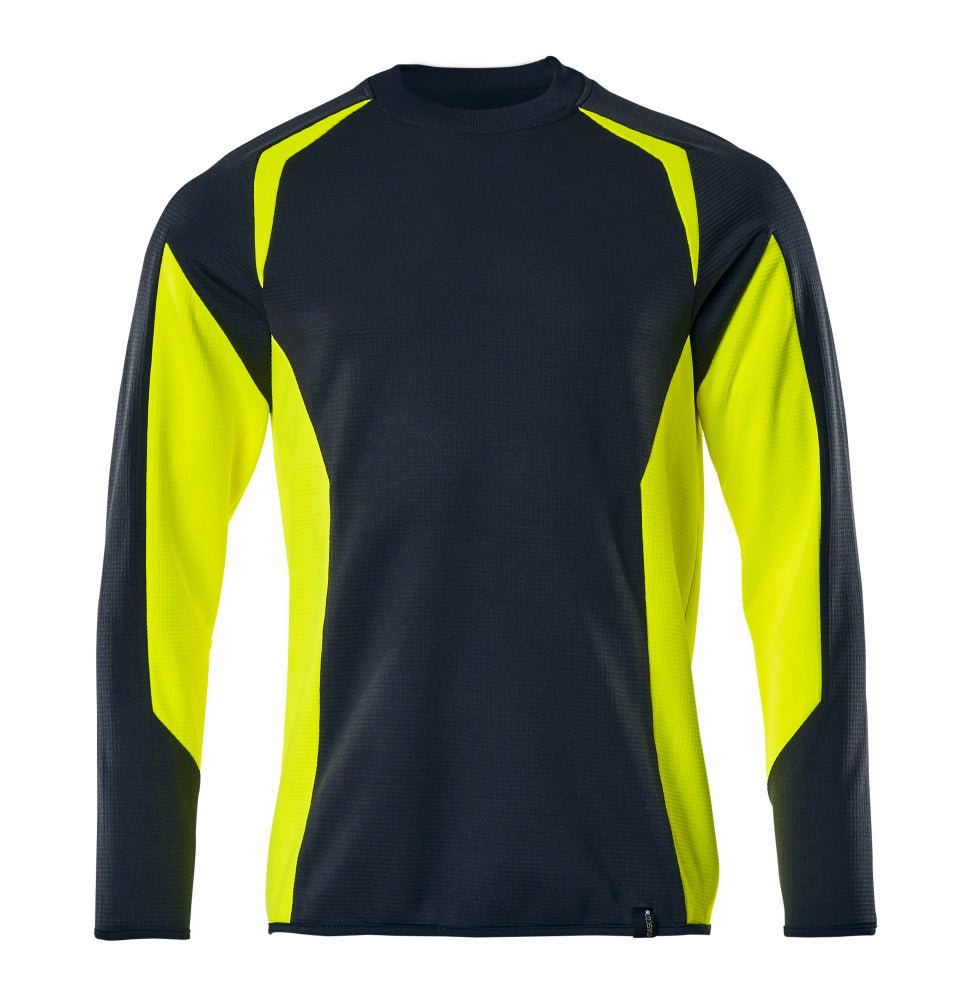 MASCOT Sweatshirt – Dark Navy/Hi-Vis Yellow
