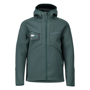 MASCOT Softshell jacket with hood – Forest Green
