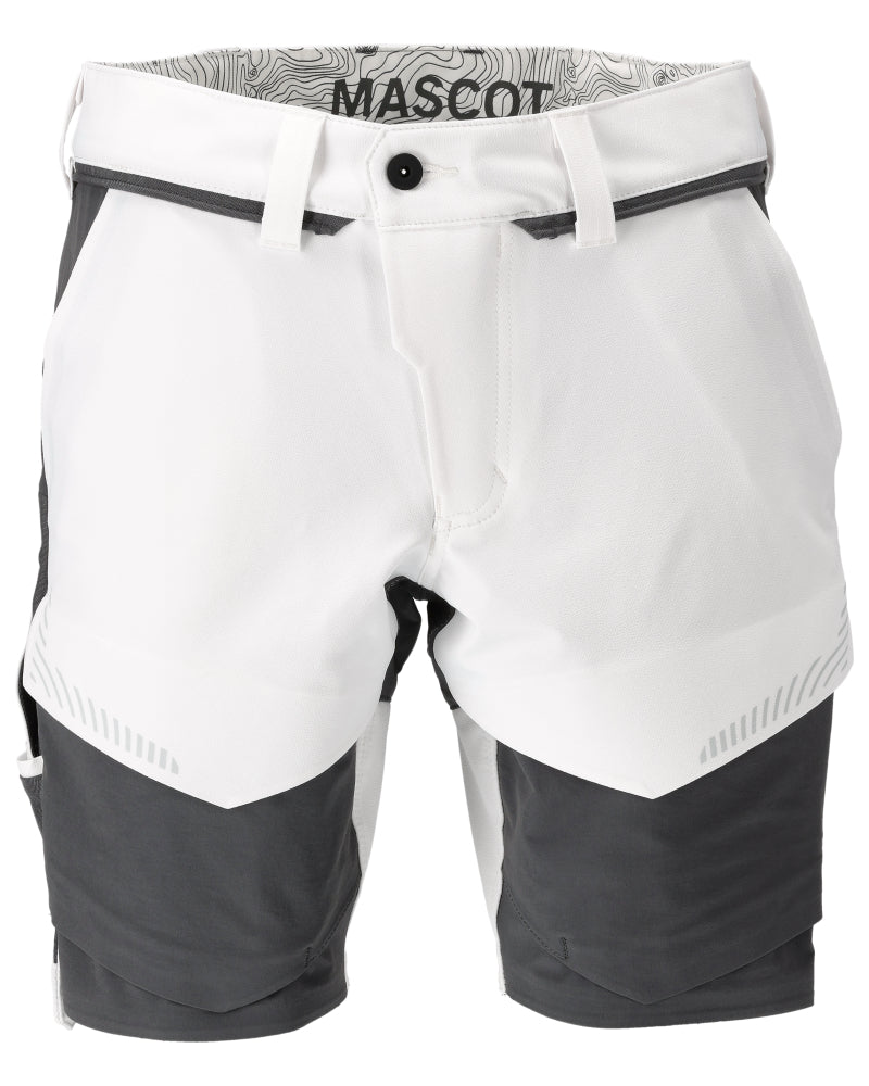MASCOT Shorts – White/Stone Grey