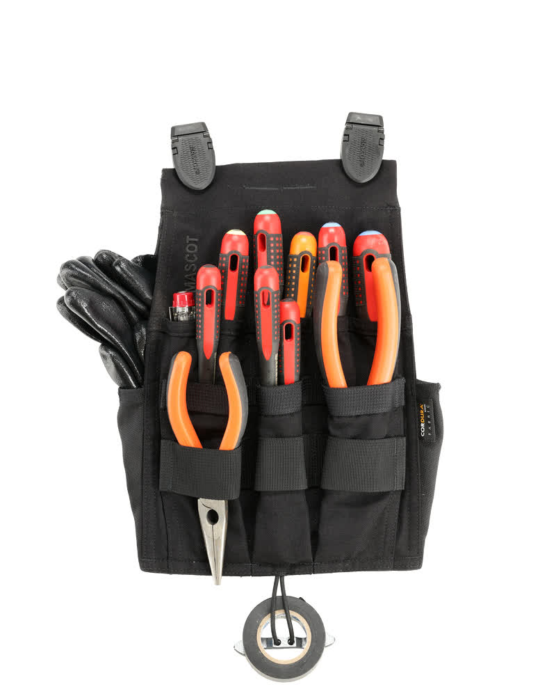 MASCOT Holster pocket, electrician – Black