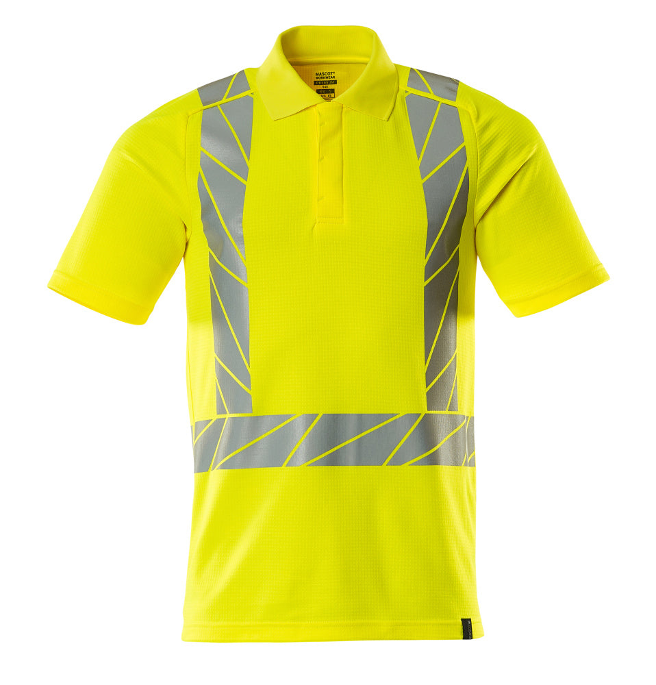 MASCOT Polo shirt – Hi-Vis Yellow