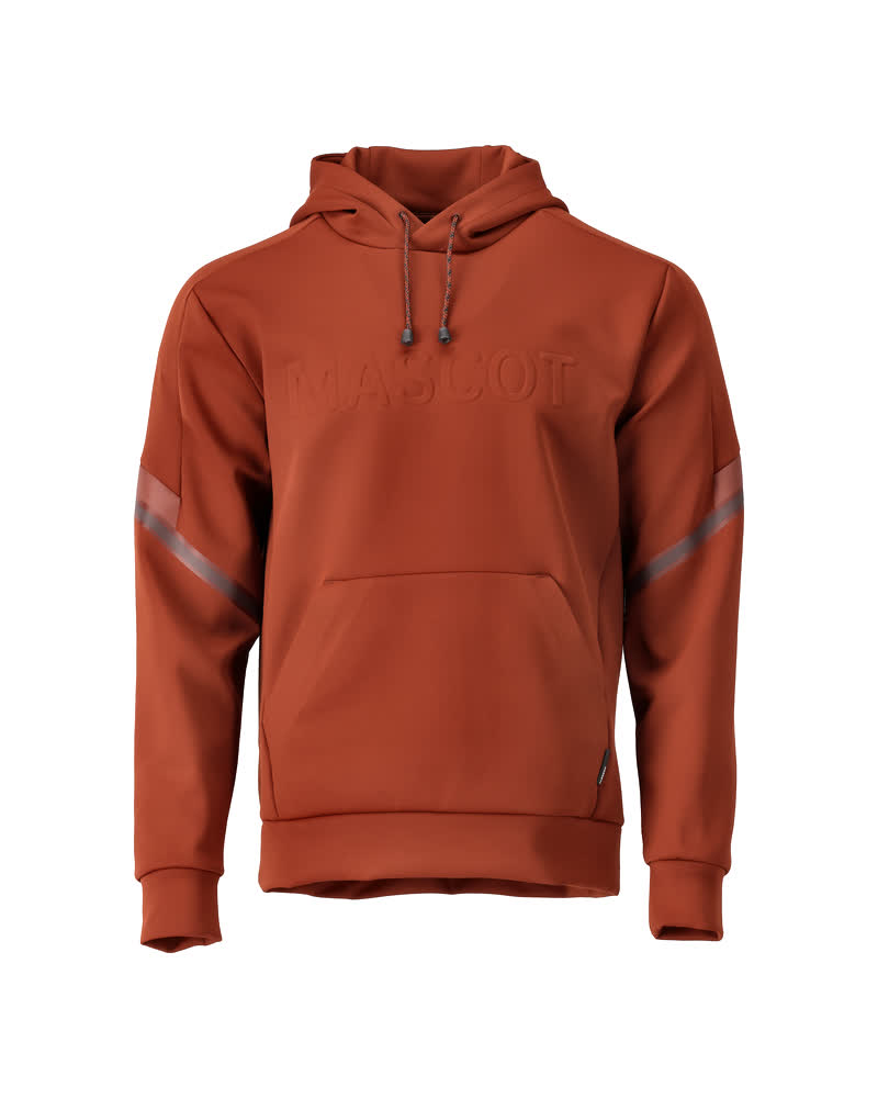MASCOT Fleece hoodie – Autumn Red