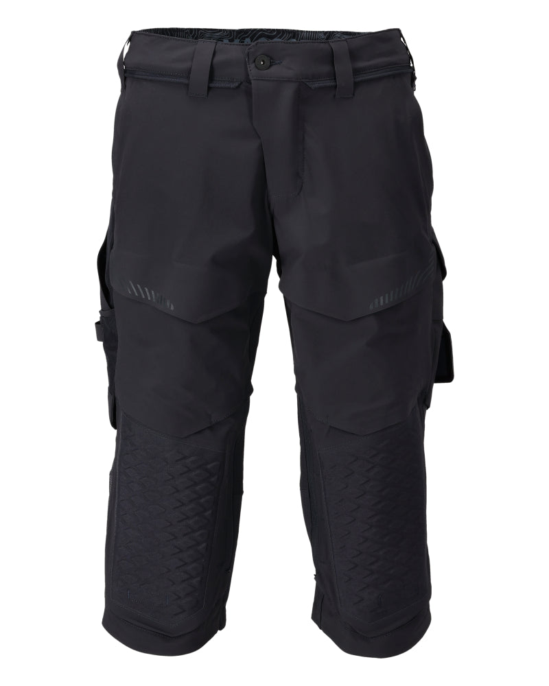 MASCOT ¾ Length Trousers with kneepad pockets – Dark Navy