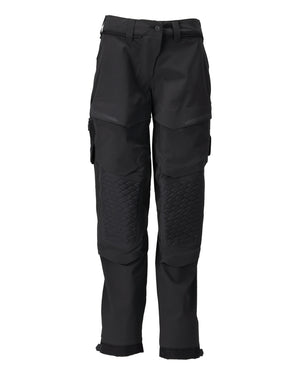 MASCOT Trousers with kneepad pockets – Black