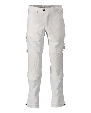 MASCOT Trousers with kneepad pockets – White