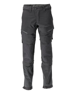 MASCOT Trousers with kneepad pockets – Black