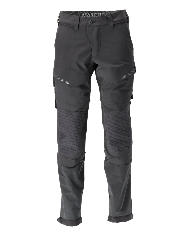 MASCOT Trousers with kneepad pockets – Black
