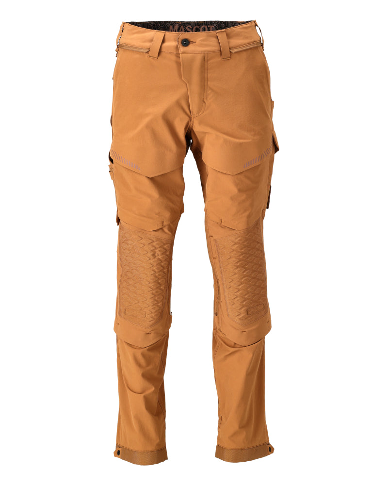 MASCOT Trousers with kneepad pockets – Nut Brown