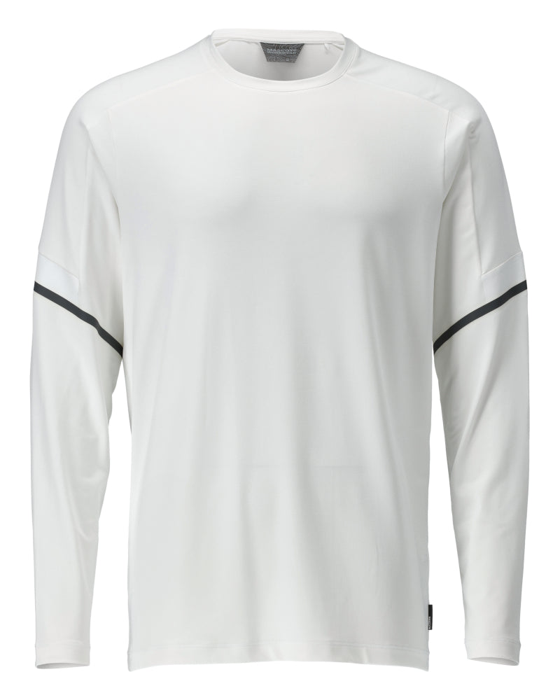 MASCOT T-shirt, long-sleeved – White