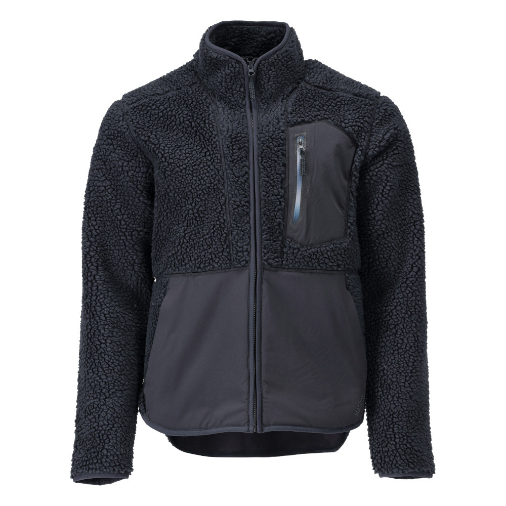 MASCOT Pile jacket with zipper – Dark Navy