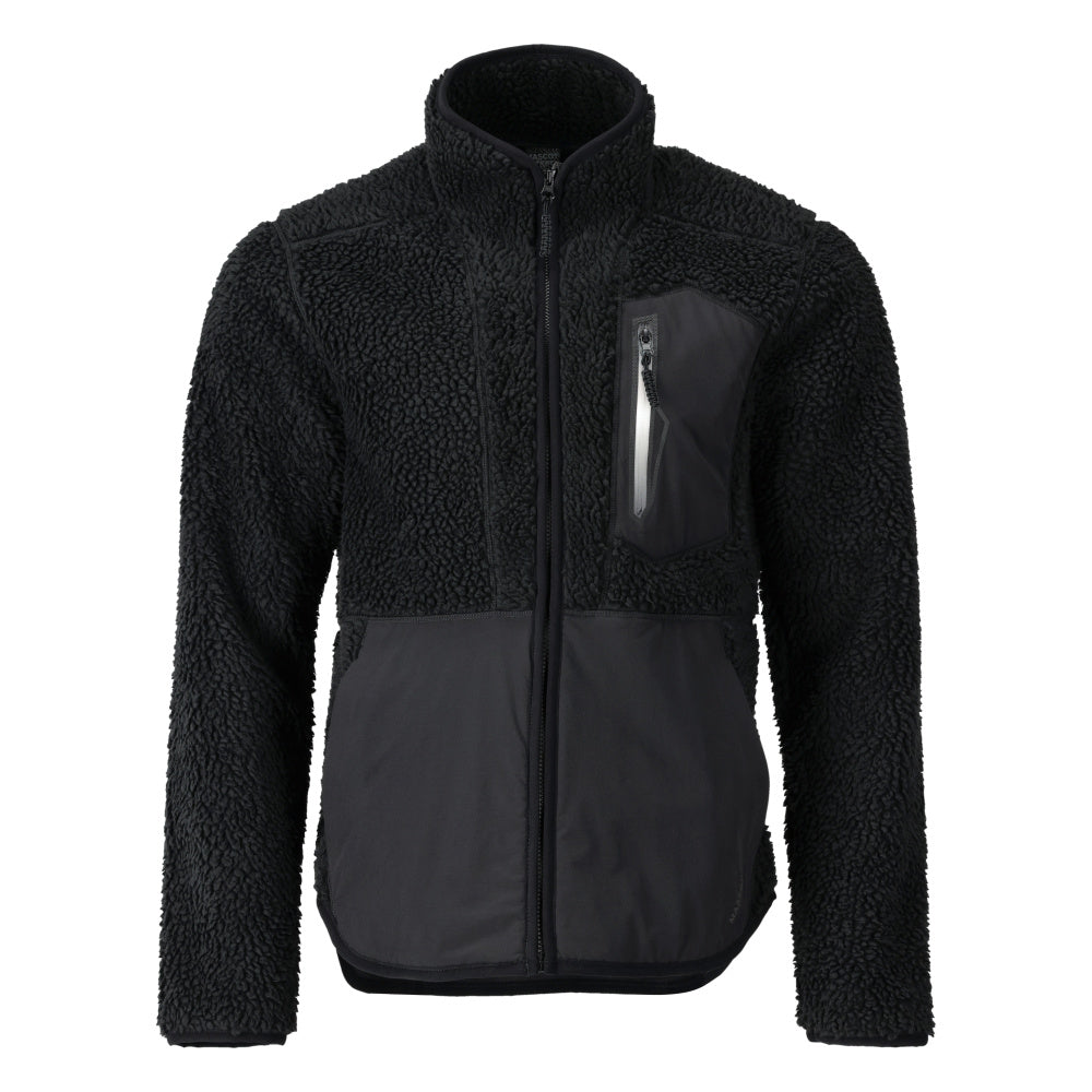 MASCOT Pile jacket with zipper – Black