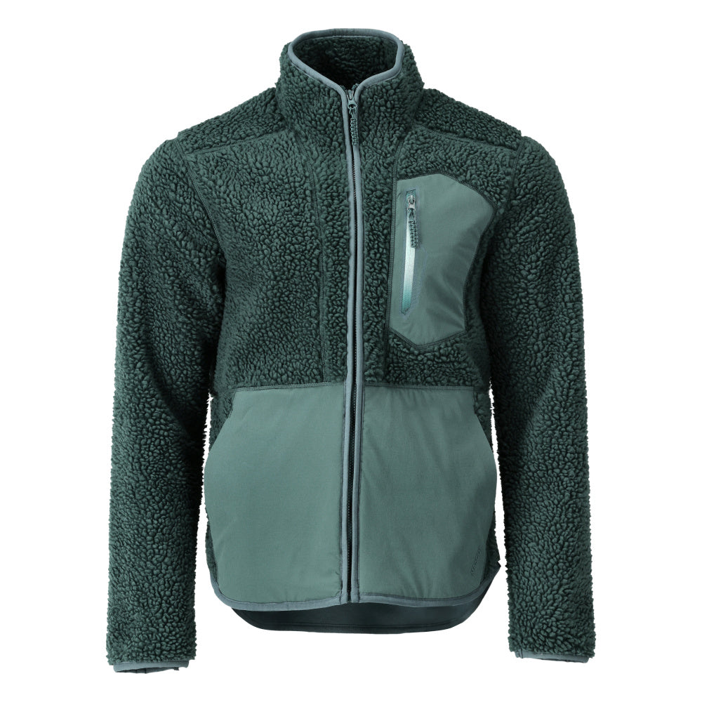 MASCOT Pile jacket with zipper – Forest Green