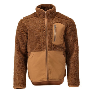 MASCOT Pile jacket with zipper – Nut Brown