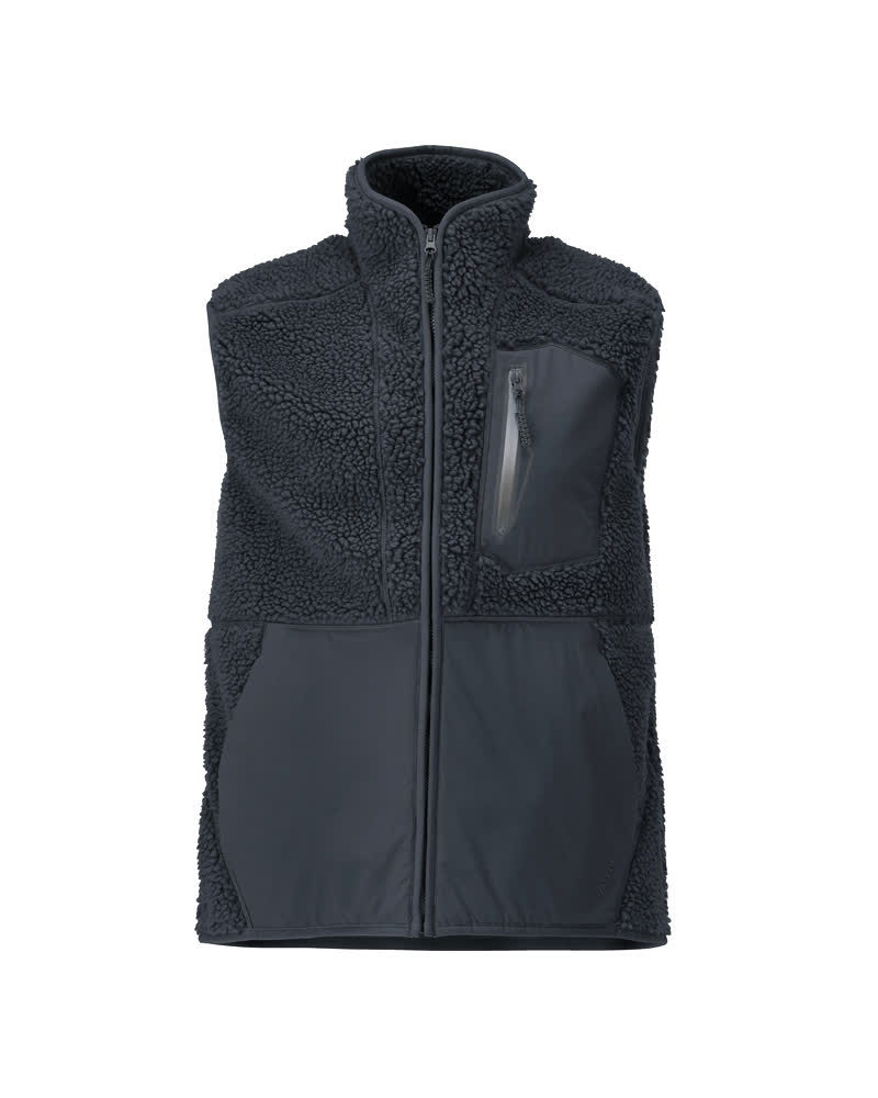 MASCOT Pile gilet with zipper – Dark Navy