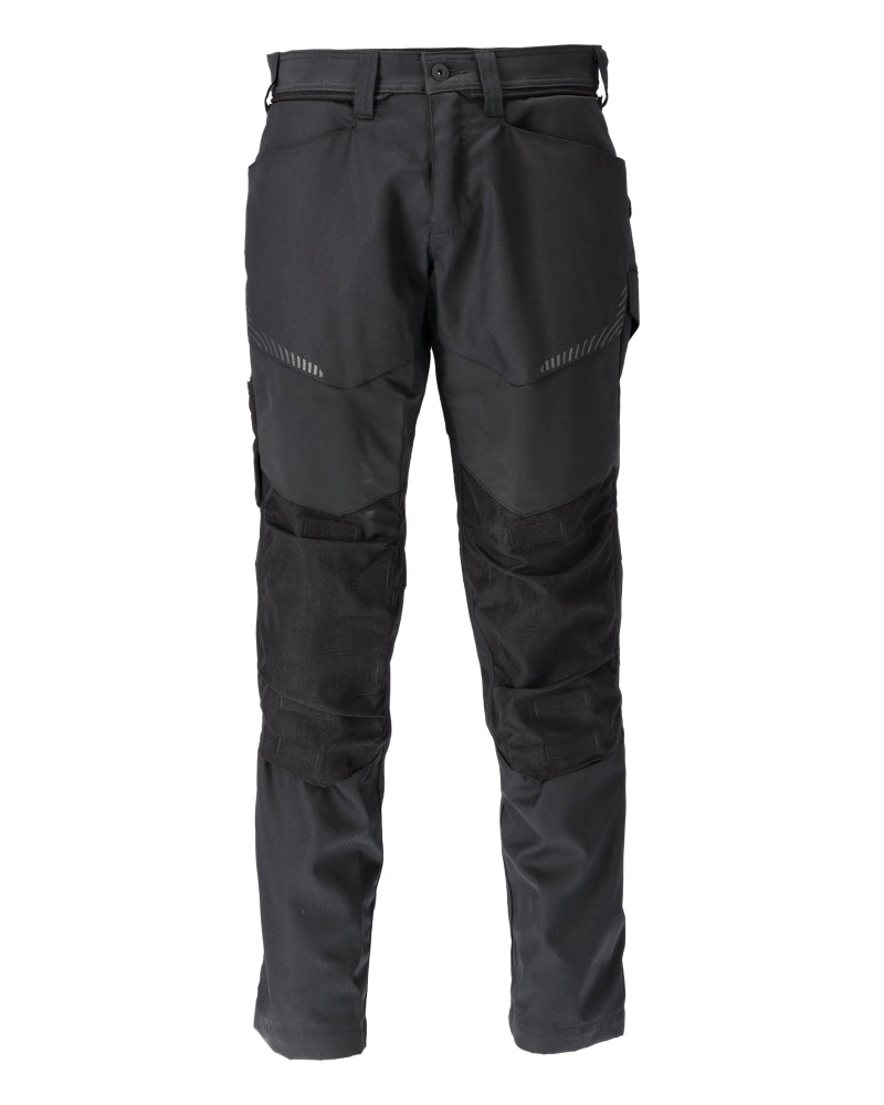 MASCOT Trousers with kneepad pockets – Black