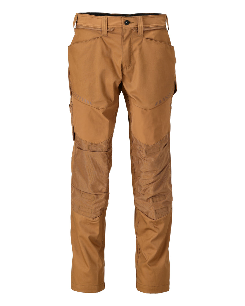MASCOT Trousers with kneepad pockets – Nut Brown