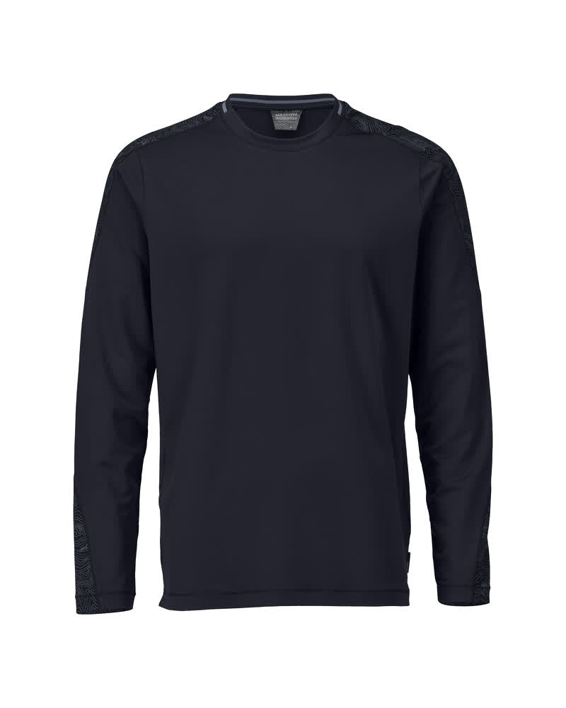 MASCOT T-shirt, long-sleeved – Dark Navy