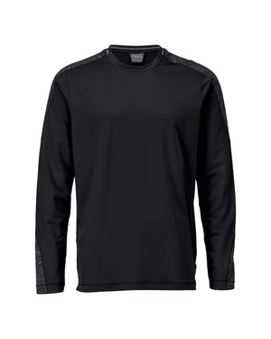 MASCOT T-shirt, long-sleeved – Black