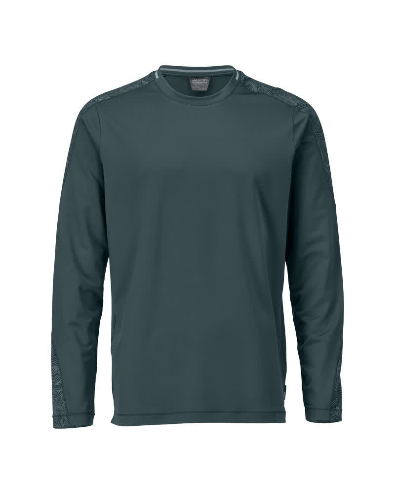 MASCOT T-shirt, long-sleeved – Forest Green