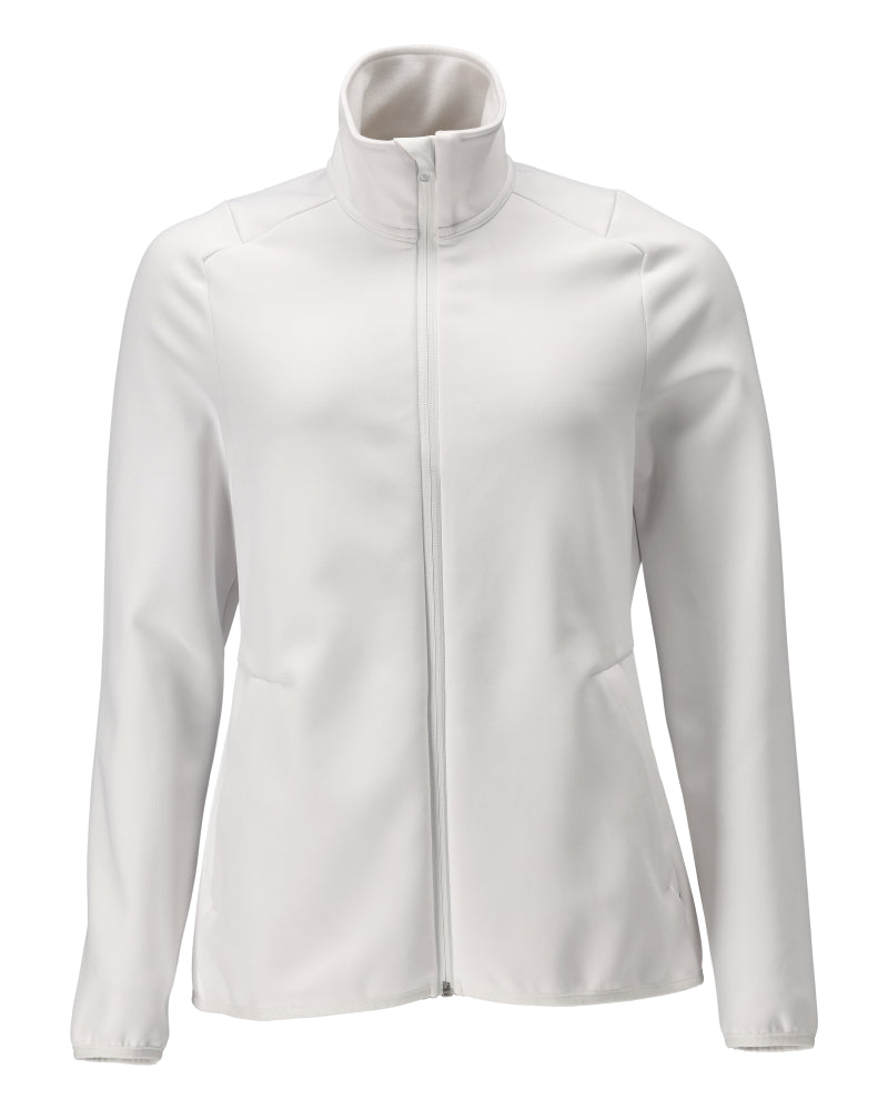 MASCOT Fleece Jumper with zipper – White