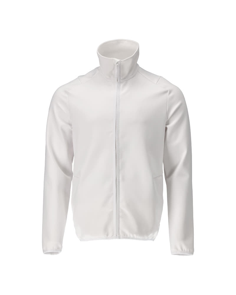 MASCOT Fleece Jumper with zipper – White