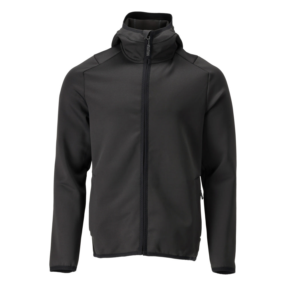 MASCOT Fleece Jumper with hood – Black