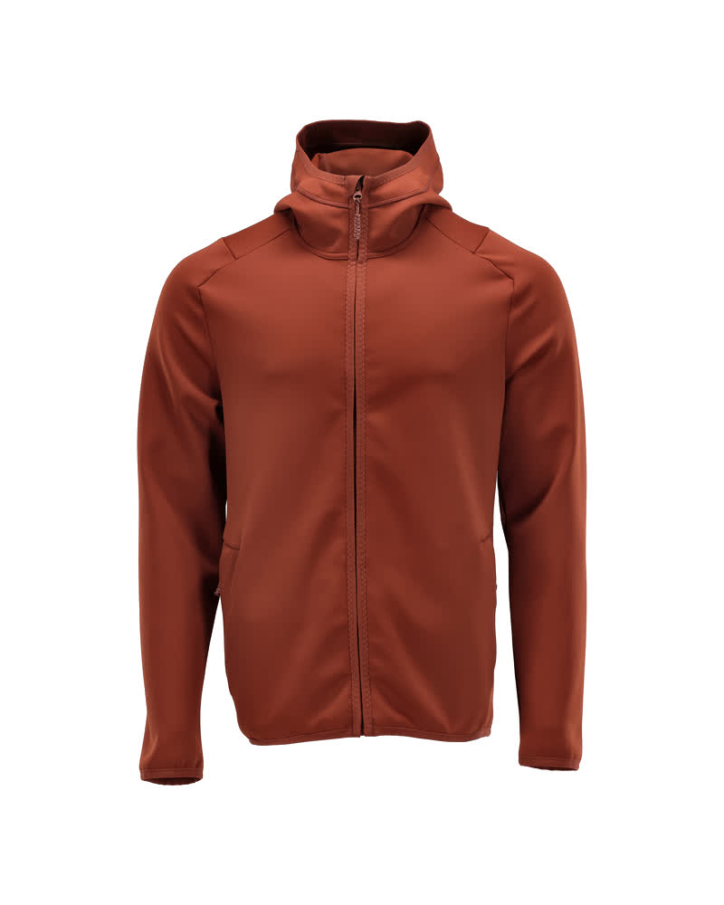 MASCOT Fleece Jumper with hood – Autumn Red