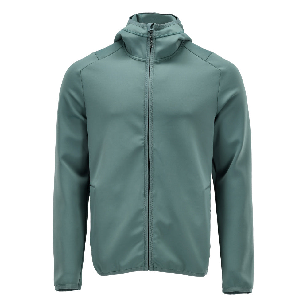 MASCOT Fleece Jumper with hood – Light Forest Green