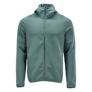 MASCOT Fleece Jumper with hood – Light Forest Green