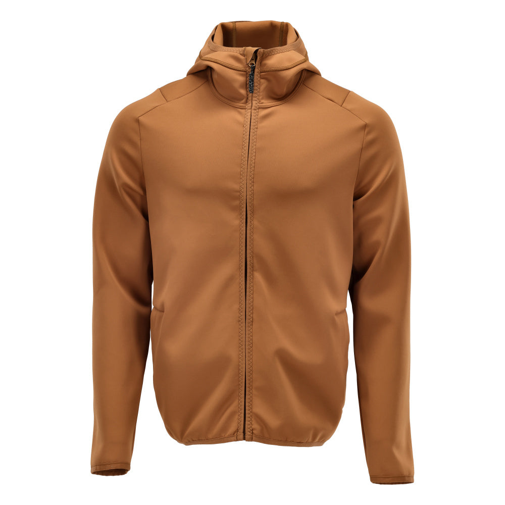 MASCOT Fleece Jumper with hood – Nut Brown