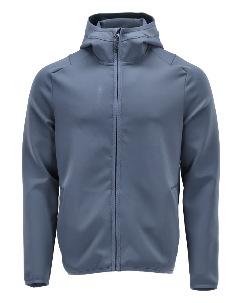 MASCOT Fleece Jumper with hood – Stone Blue