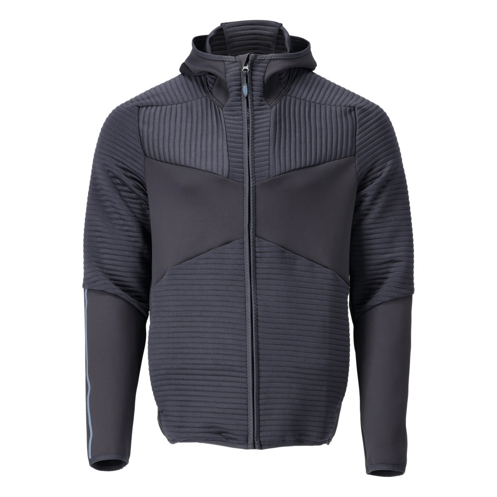 MASCOT Fleece hoodie with zipper – Dark Navy