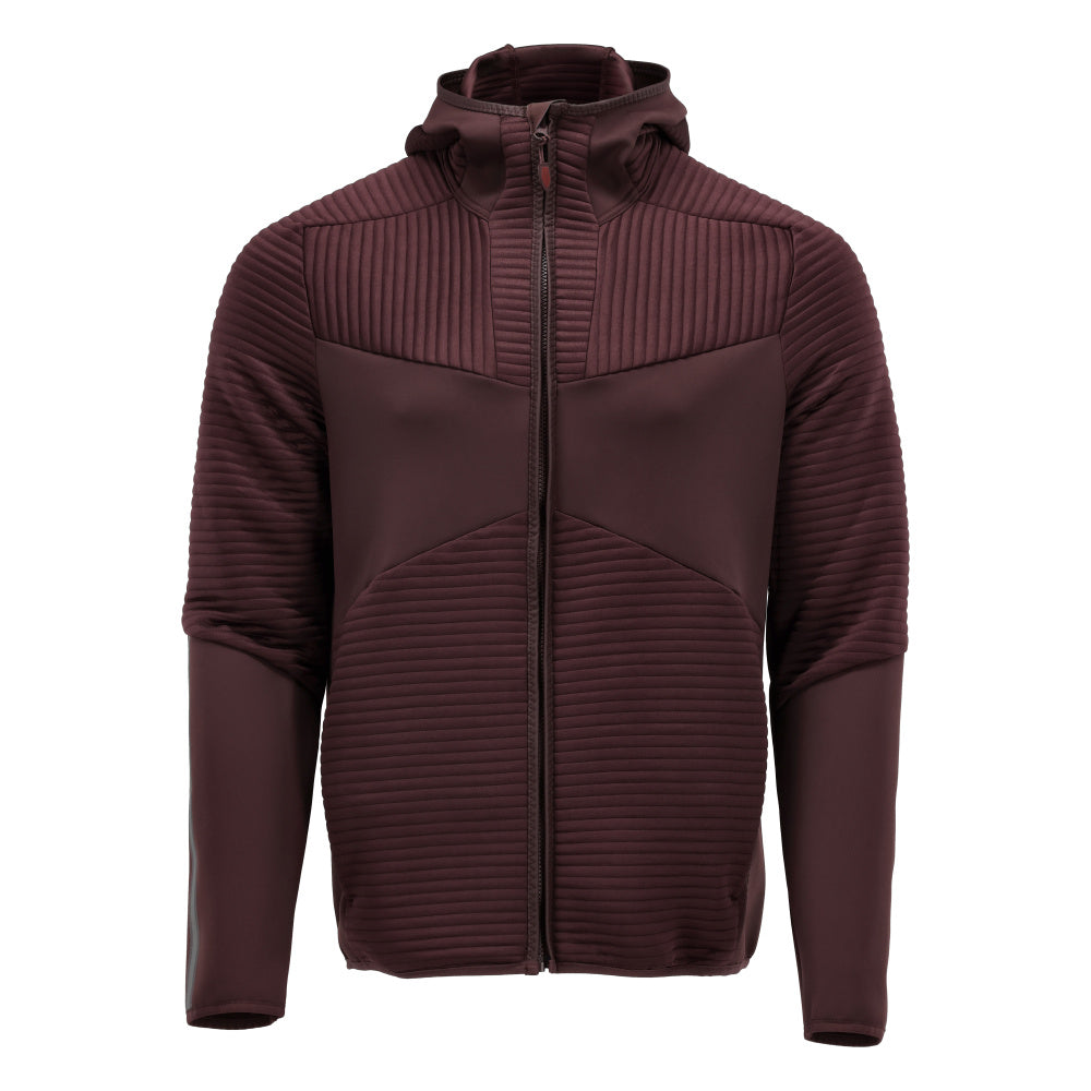 MASCOT Fleece hoodie with zipper – Bordeaux