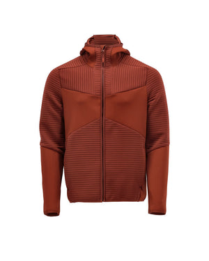 MASCOT Fleece hoodie with zipper – Autumn Red