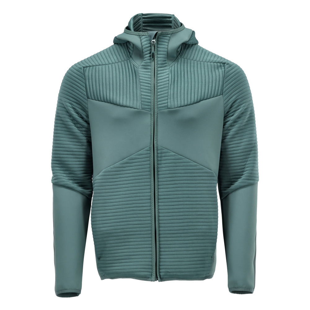 MASCOT Fleece hoodie with zipper – Light Forest Green