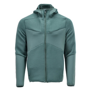 MASCOT Fleece hoodie with zipper – Light Forest Green