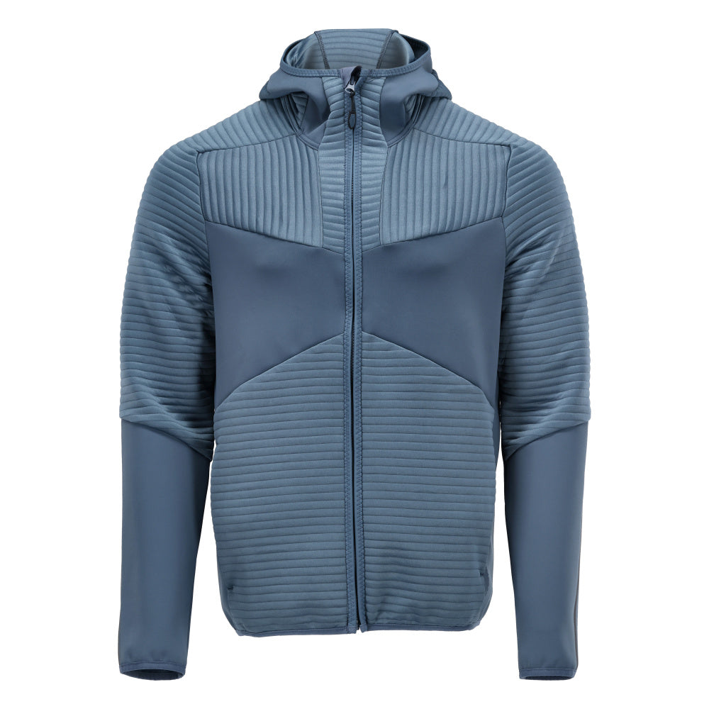 MASCOT Fleece hoodie with zipper – Stone Blue