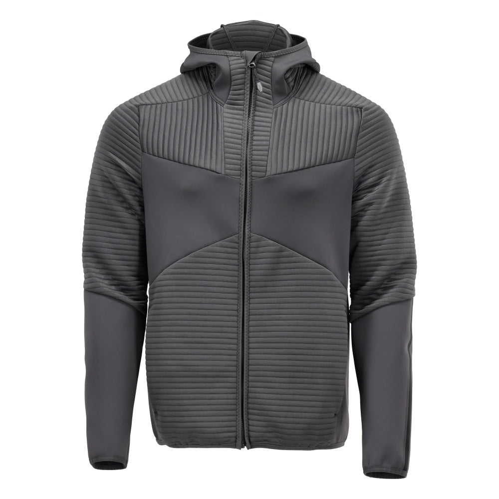 MASCOT Fleece hoodie with zipper – Stone Grey