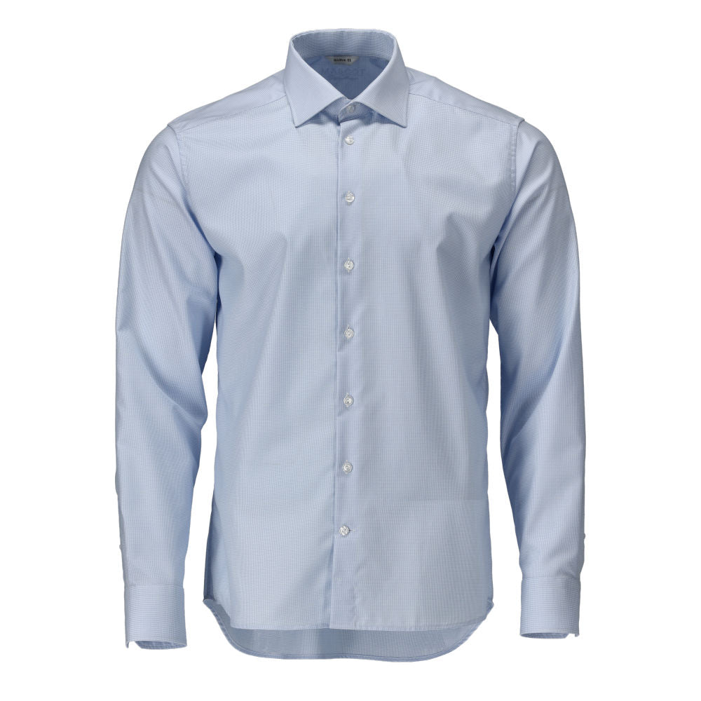 MASCOT Shirt – Light Blue/White Checked
