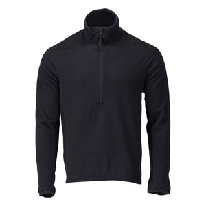 MASCOT Microfleece jumper with half zip – Dark Navy
