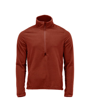 MASCOT Microfleece jumper with half zip – Autumn Red