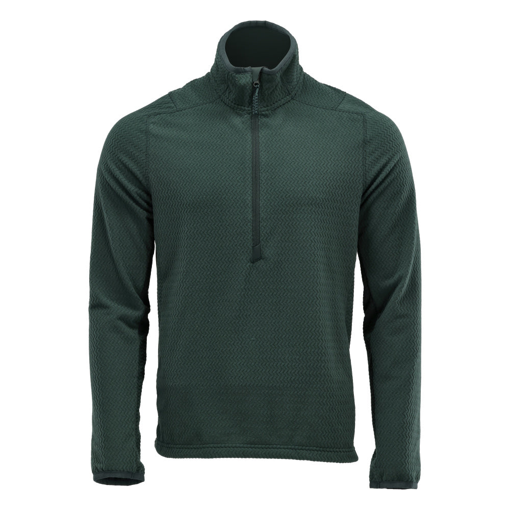 MASCOT Microfleece jumper with half zip – Forest Green