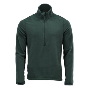 MASCOT Microfleece jumper with half zip – Forest Green