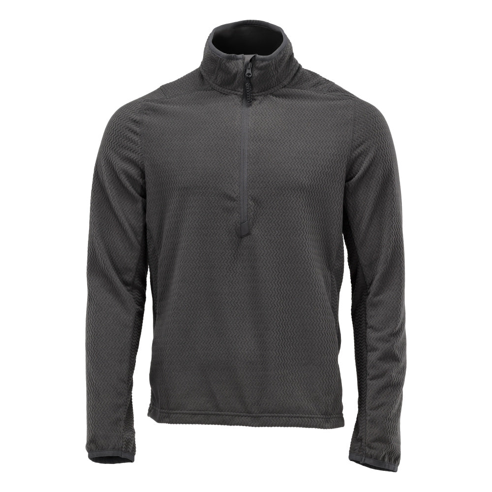 MASCOT Microfleece jumper with half zip – Stone Grey