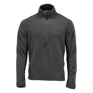 MASCOT Microfleece jumper with half zip – Stone Grey