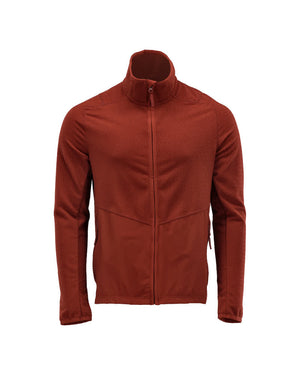 MASCOT Microfleece jumper with zipper – Autumn Red