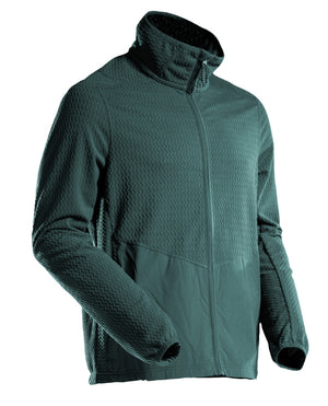 MASCOT Microfleece jumper with zipper – Forest Green
