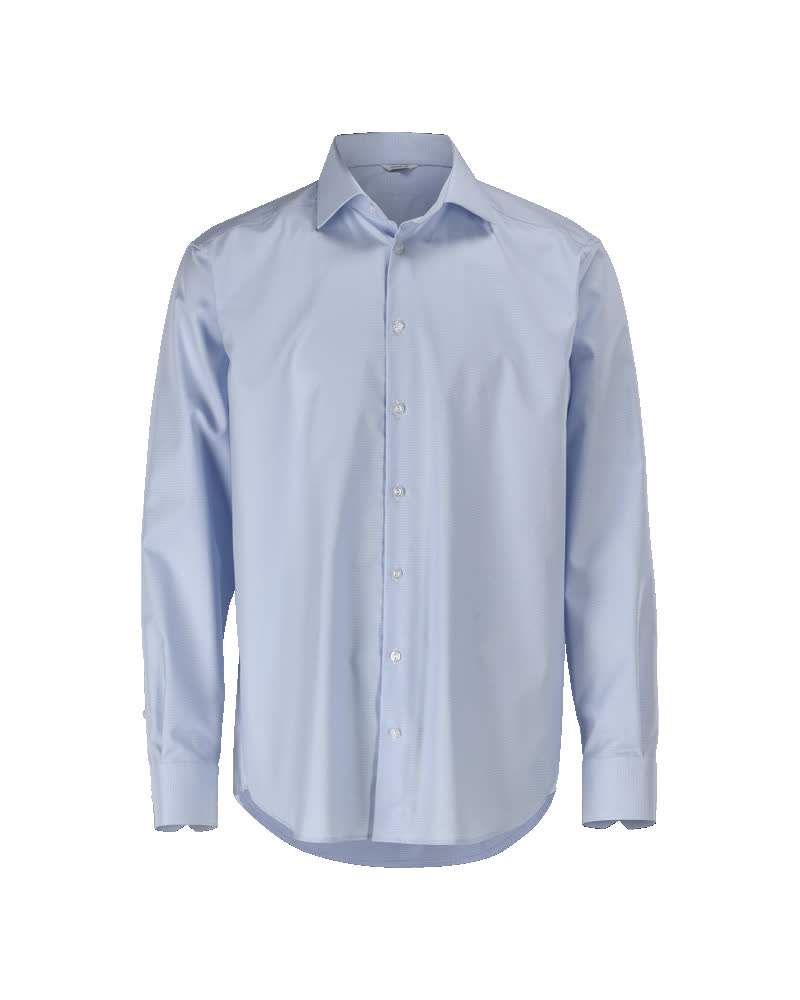 MASCOT Shirt – Light Blue/White Checked