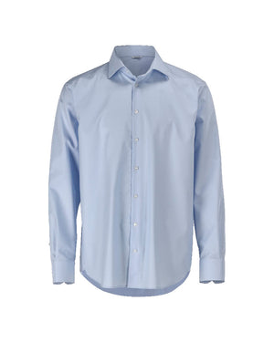 MASCOT Shirt – Light Blue/White Checked