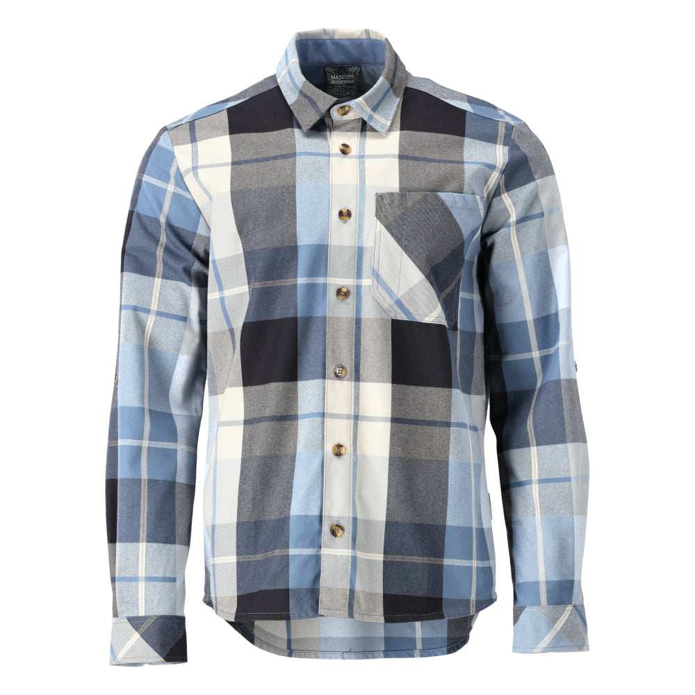 MASCOT Shirt – Dark Navy Checked